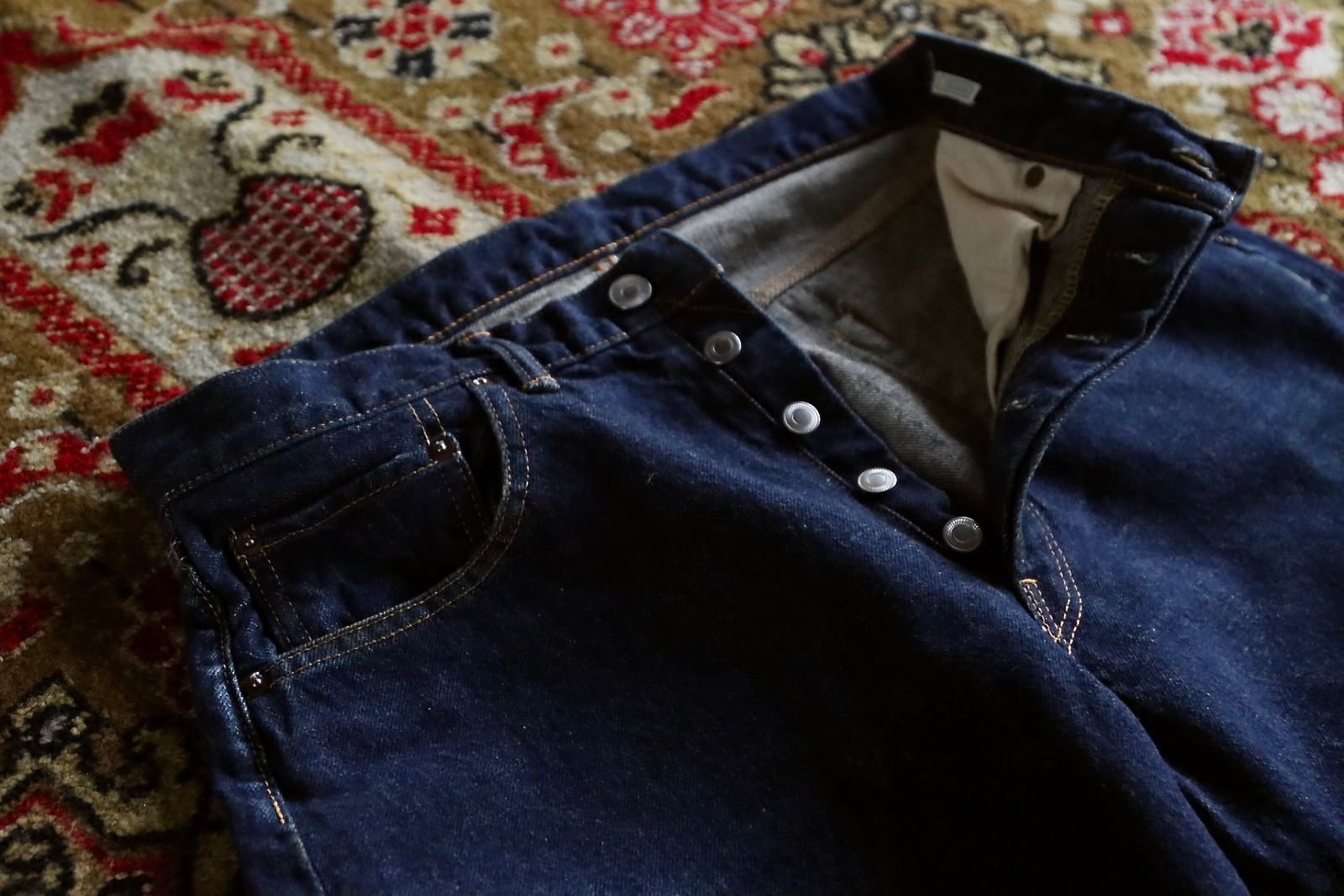 アプレッセデニム Washed Denim Pants E(23SAP-04-07H)INDIGO