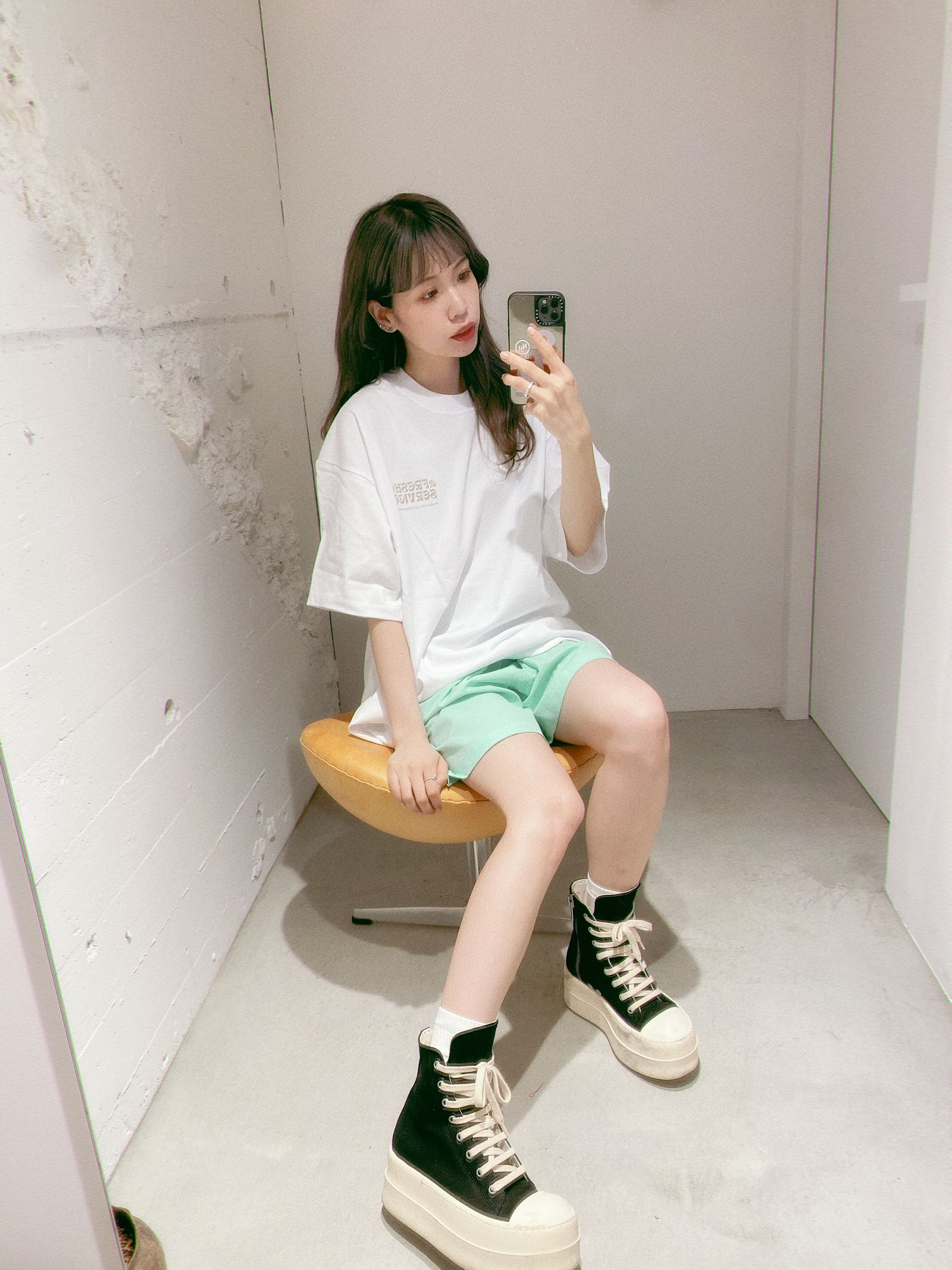 FreshServiceより、新作CORPORATE PRINTED S/S TEE ‘‘ON LINES" style.2024.4.19