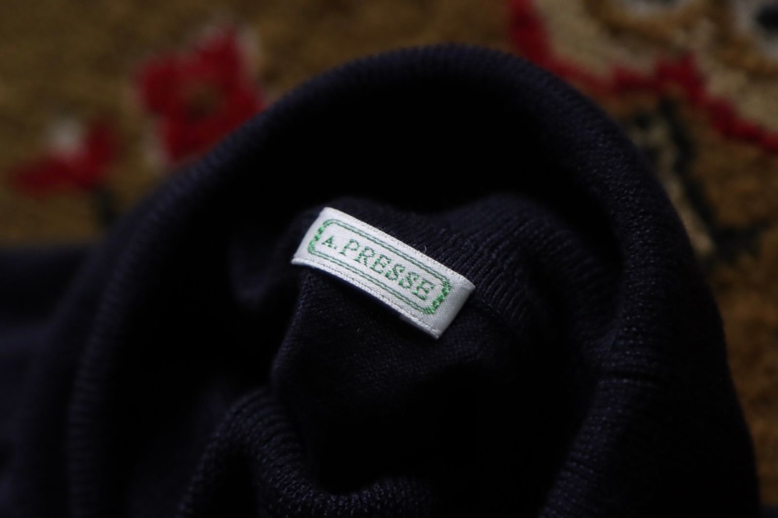 A.PRESSE - アプレッセ23AWニット Cashmere High Gauge A.PRESSE - アプレッセ23AWニット Cashmere High Gauge