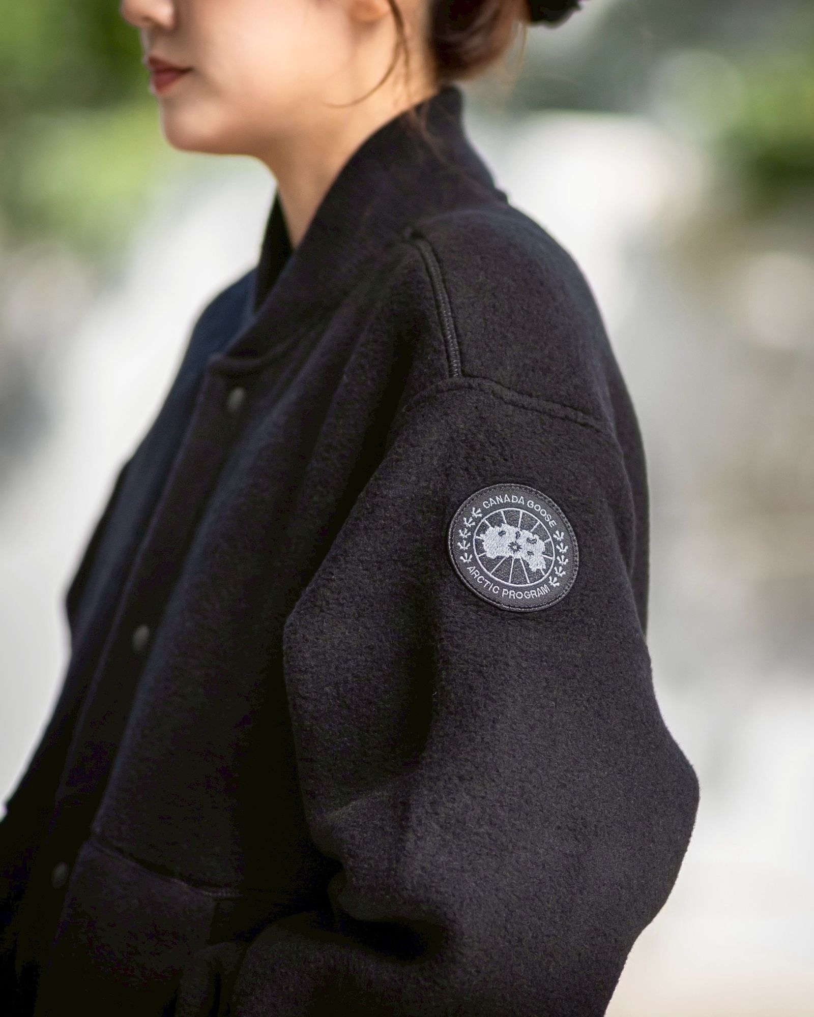 CANADA GOOSE 新作Hudson Fleece Bomber Black Label style.2025.11.15
