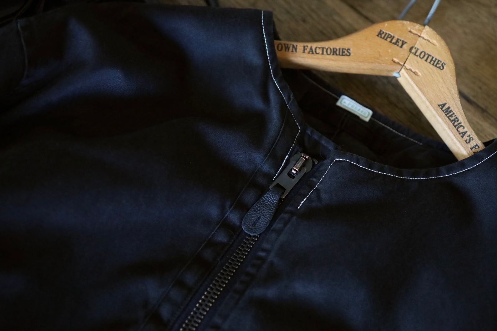 アプレッセ 2025 STYLE2 Vintage Silk Flight Custom Jacket(25AAP-01-28)BLACK☆10月25日(土)発売!