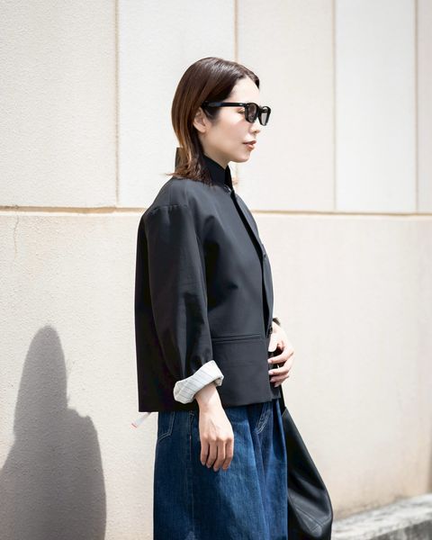 Graphpaper 新作Brushed Cotton Gabardine Stand Collar Jacket style.2026.04.05