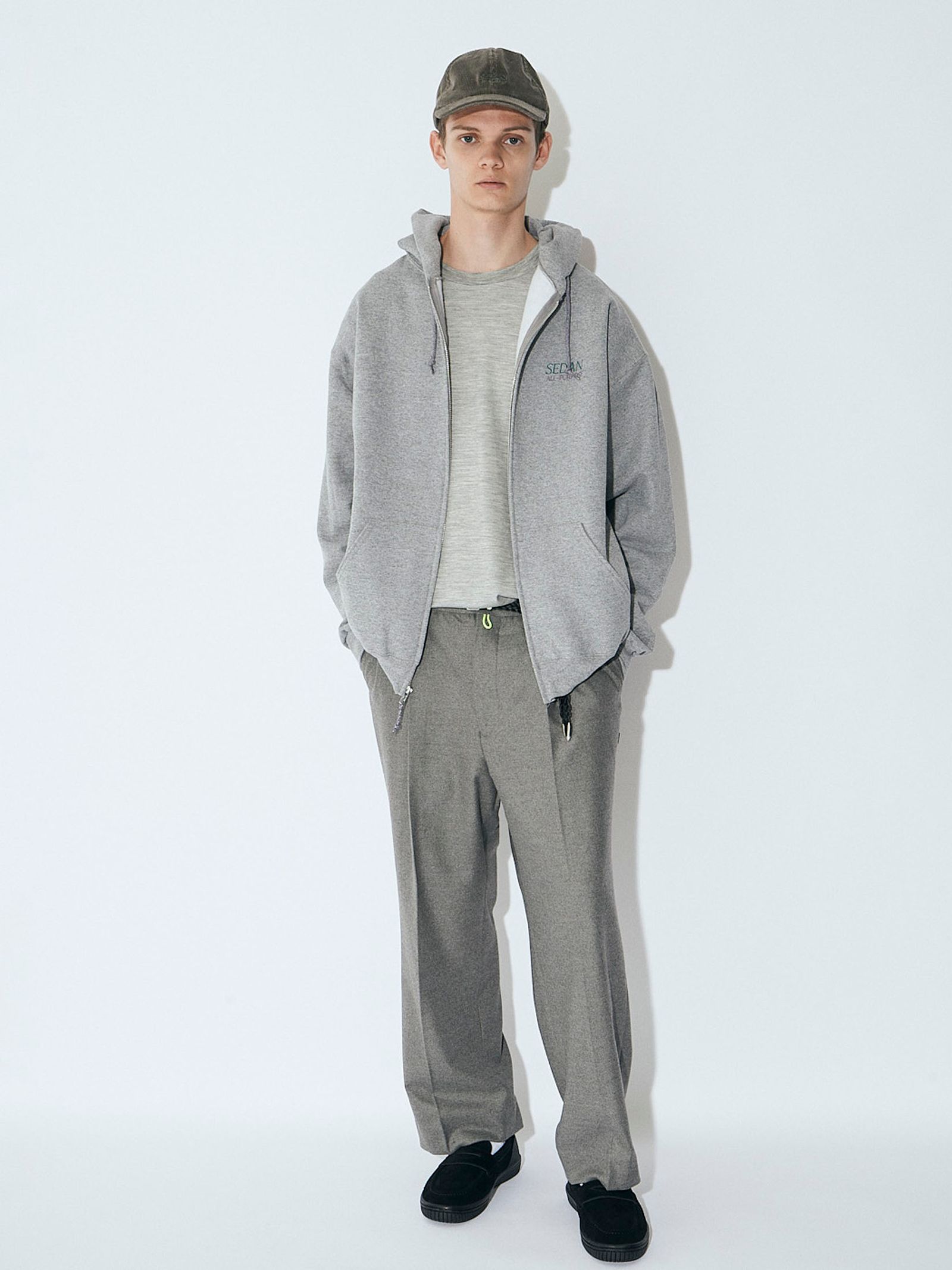 セダンオールパーパスFW23 OG Logo Full Zip Hoodie(SD23F-CT05)Oxford☆9月9日(土)発売！