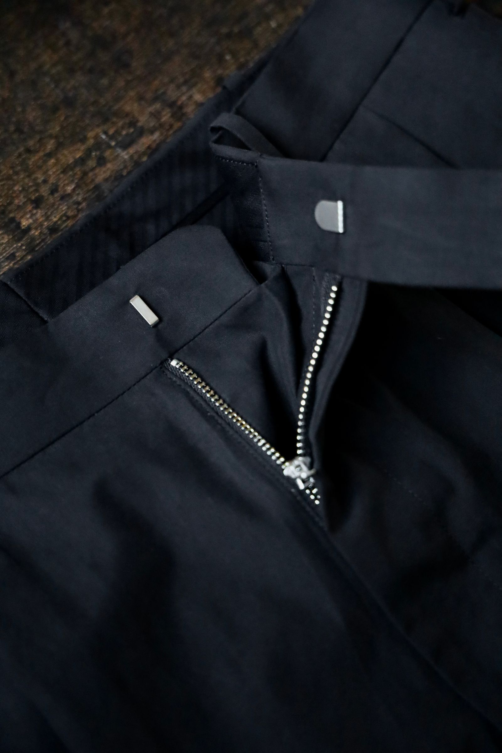 アプレッセ 25SS High Density Weather Cloth Trousers(25SAP-04-15H)BLACK☆4月26日(土)発売！