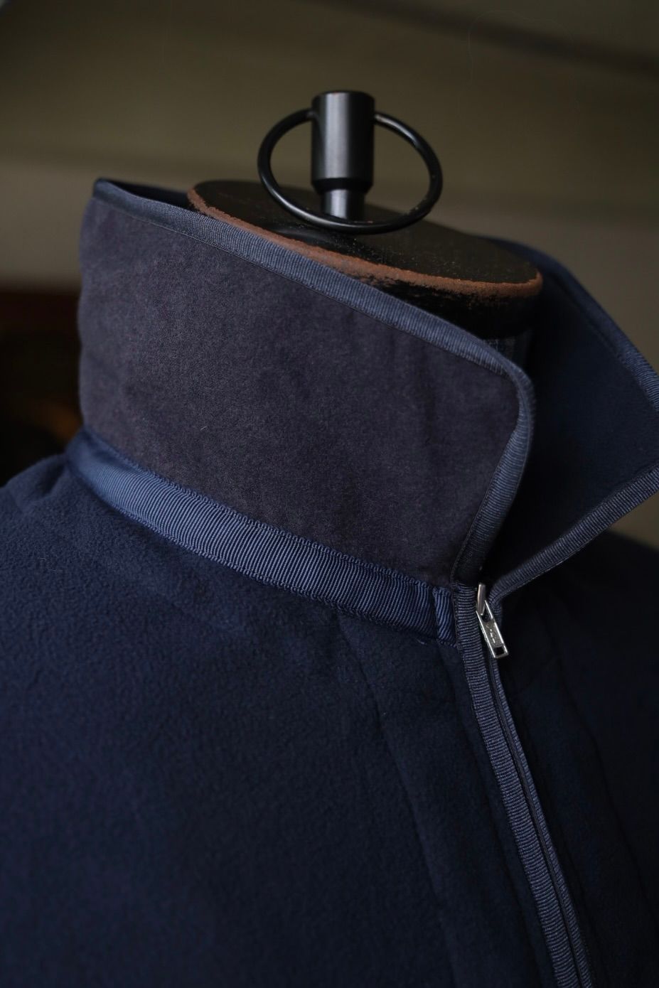 ファウンダ 25AW FLEECE ZIP BLOUSON(015FD252018)NAVY⭐︎9月13日(土)新作発売！