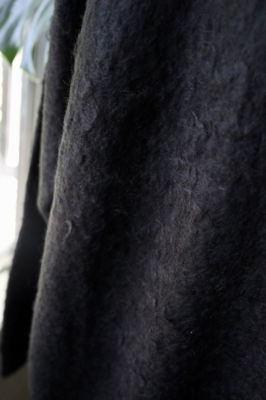 セントマイケル24AW MOHAIR CARDIGAN(SM-YS1-0000-057)BLACK