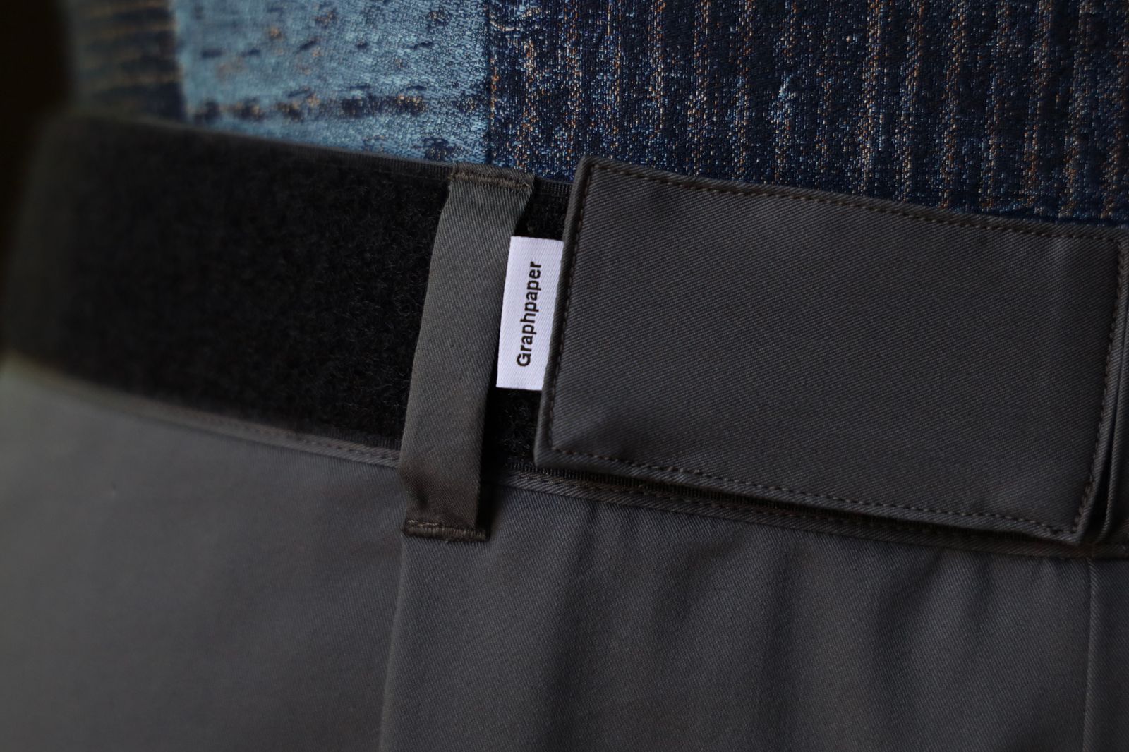 グラフペーパー Solotex Twill Wide Chef Shorts(GM252-40006B)GRAY