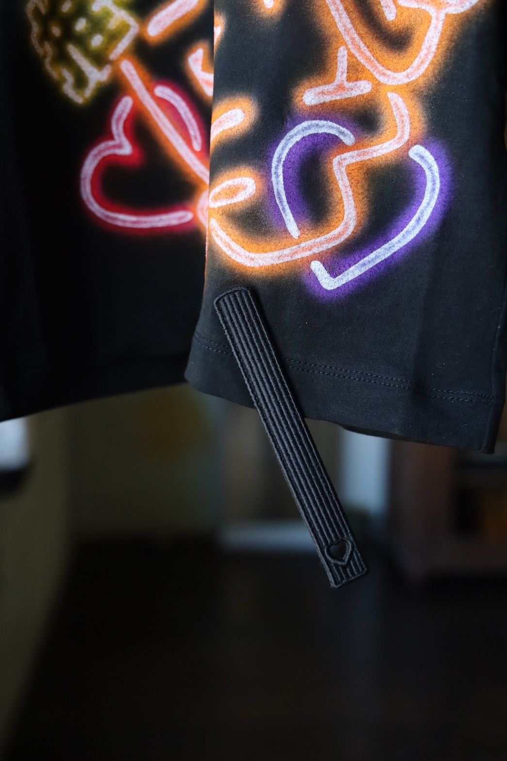 doublet 25SS ダブレットTシャツFAN–SERVICE NEON PAINT T-SHIRT(25SS29CS366)JAPANESE