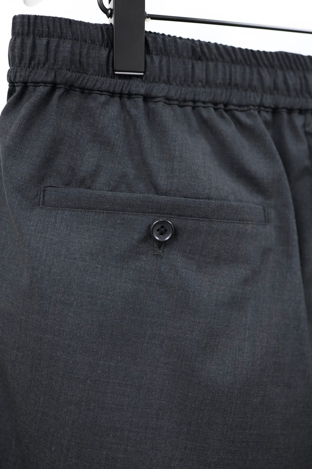 Graphpaper 26SS Fine Wool Heather Drawstring Track Shorts(GM261-40323)CHARCOAL☆2月21日(土)発売！