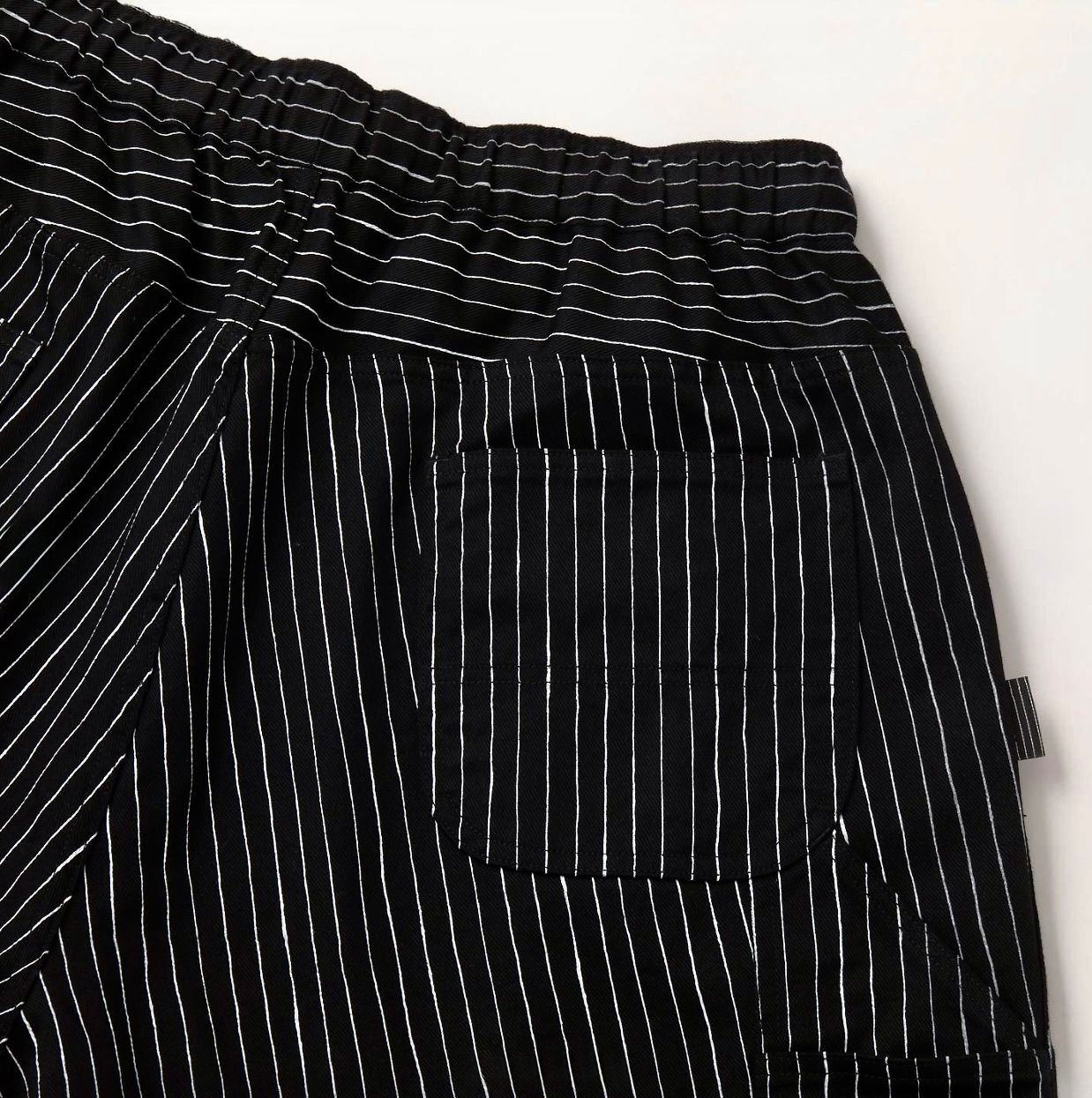 S.F.C 25SS エスエフシー STRIPE PAINTER SHORTS(SFCSS25P07)Black-White