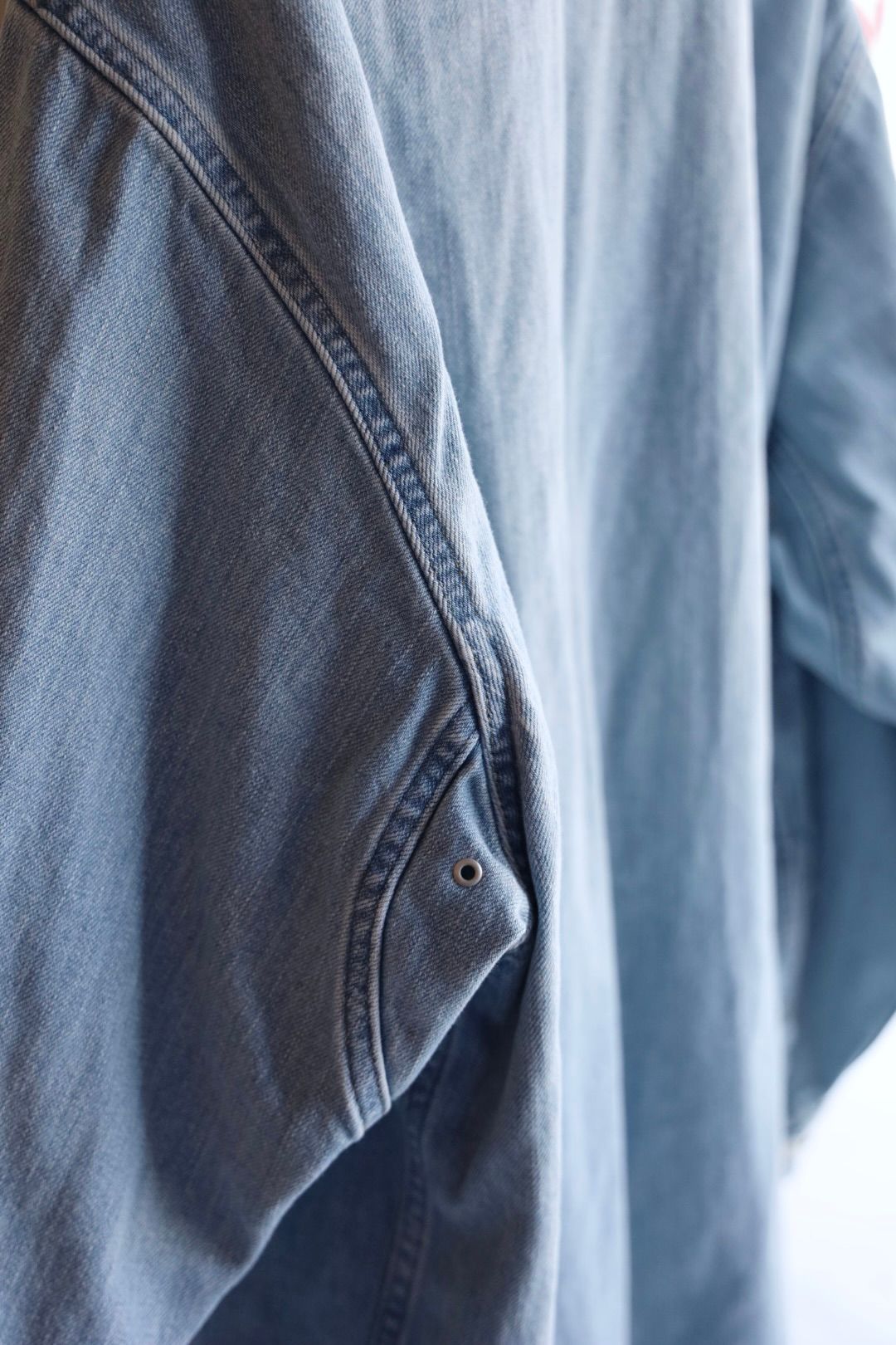 ヨーク 25FW VINTAGED DENIM COVERALL HALF COAT(YK25FW01067C)INDIGO☆9月6日(土)発売！