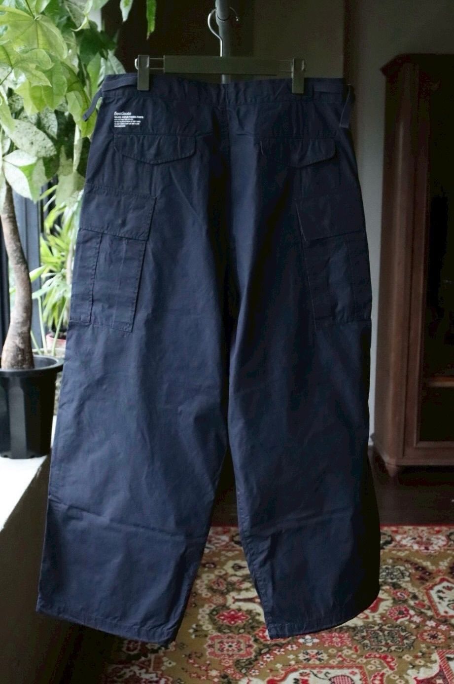 フレッシュサービス WAXED POPLIN FISHING PANTS (FSC253-40118)NAVY