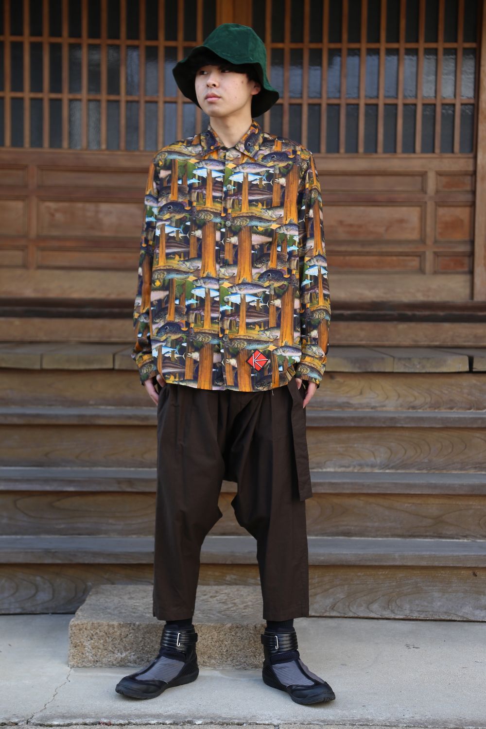 KIDILL×Winston Smith LS Aloha Shirts(KL496-DD) style 2021.02.11