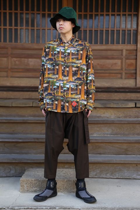 KIDILL×Winston Smith LS Aloha Shirts(KL496-DD) style 2021.02.11.