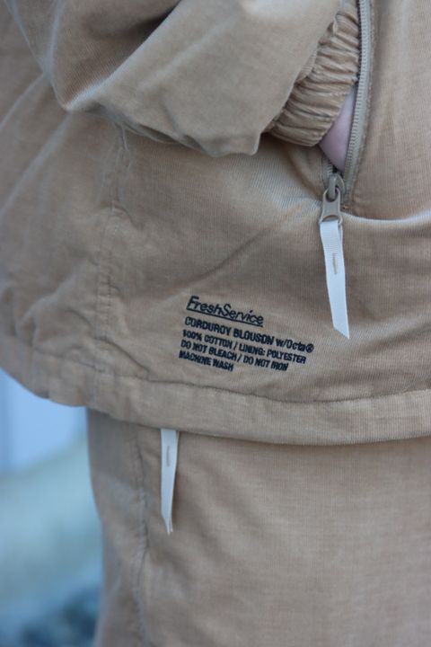 FreshService CORDUROY BLOUSON w/Octa®︎ style.2022.11.5