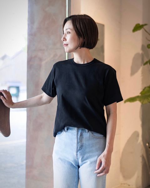 PLAY COMME des GARCONS  バックワンポイントTシャツ style.2024.09.10
