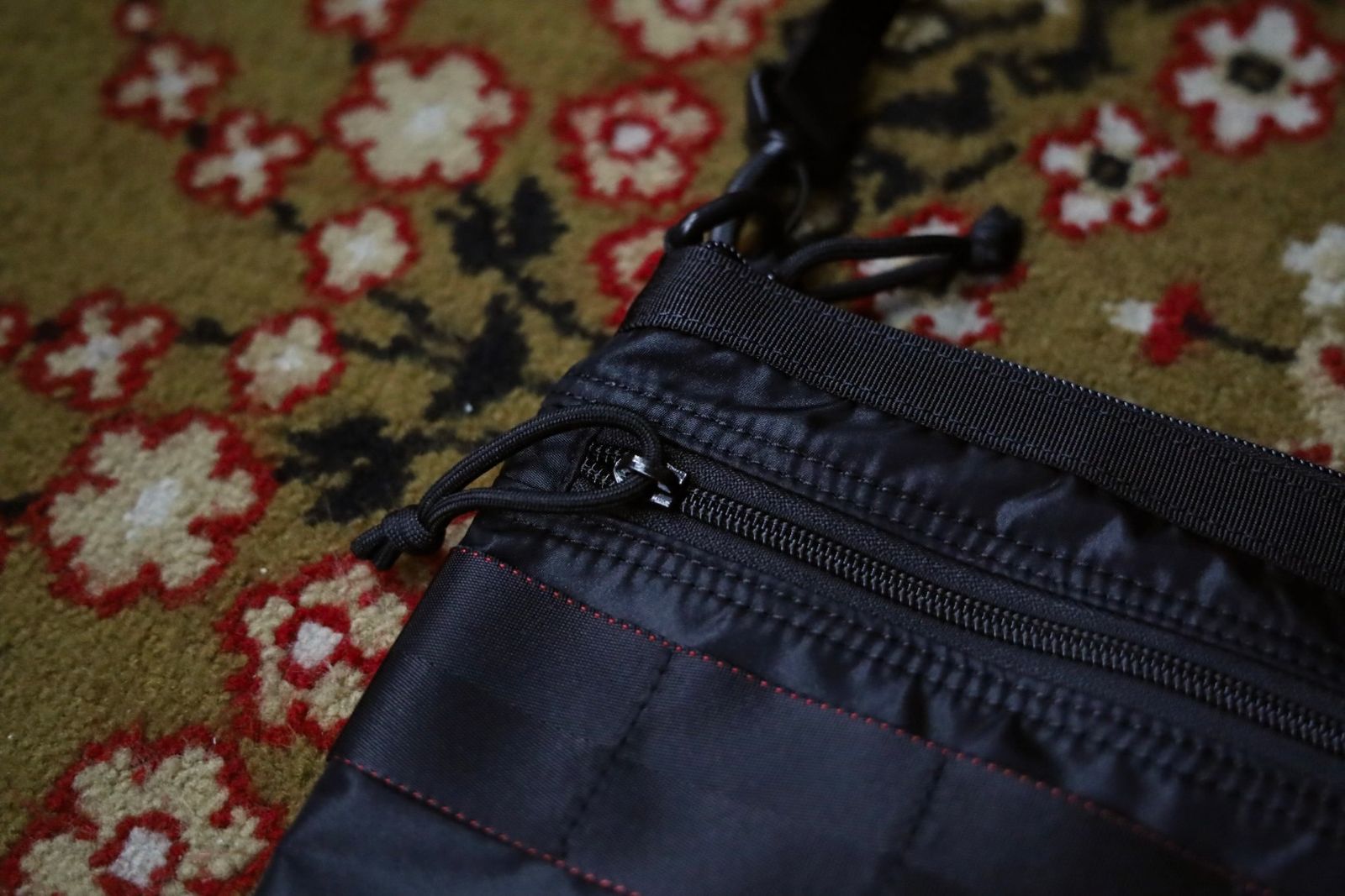 コムデギャルソンオム バッグ BRIEFING W-NAME REVERSIBLE SACOCHE(HR-K209-051)BLACK×BLACK☆10月2日(金)発売！