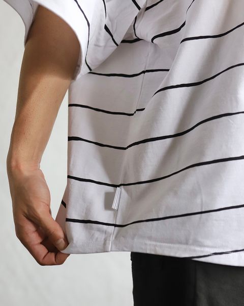 Stripes For Creative 24SS エスエフシー WIDE SIDE STRIPE TEE style 2024.3.28