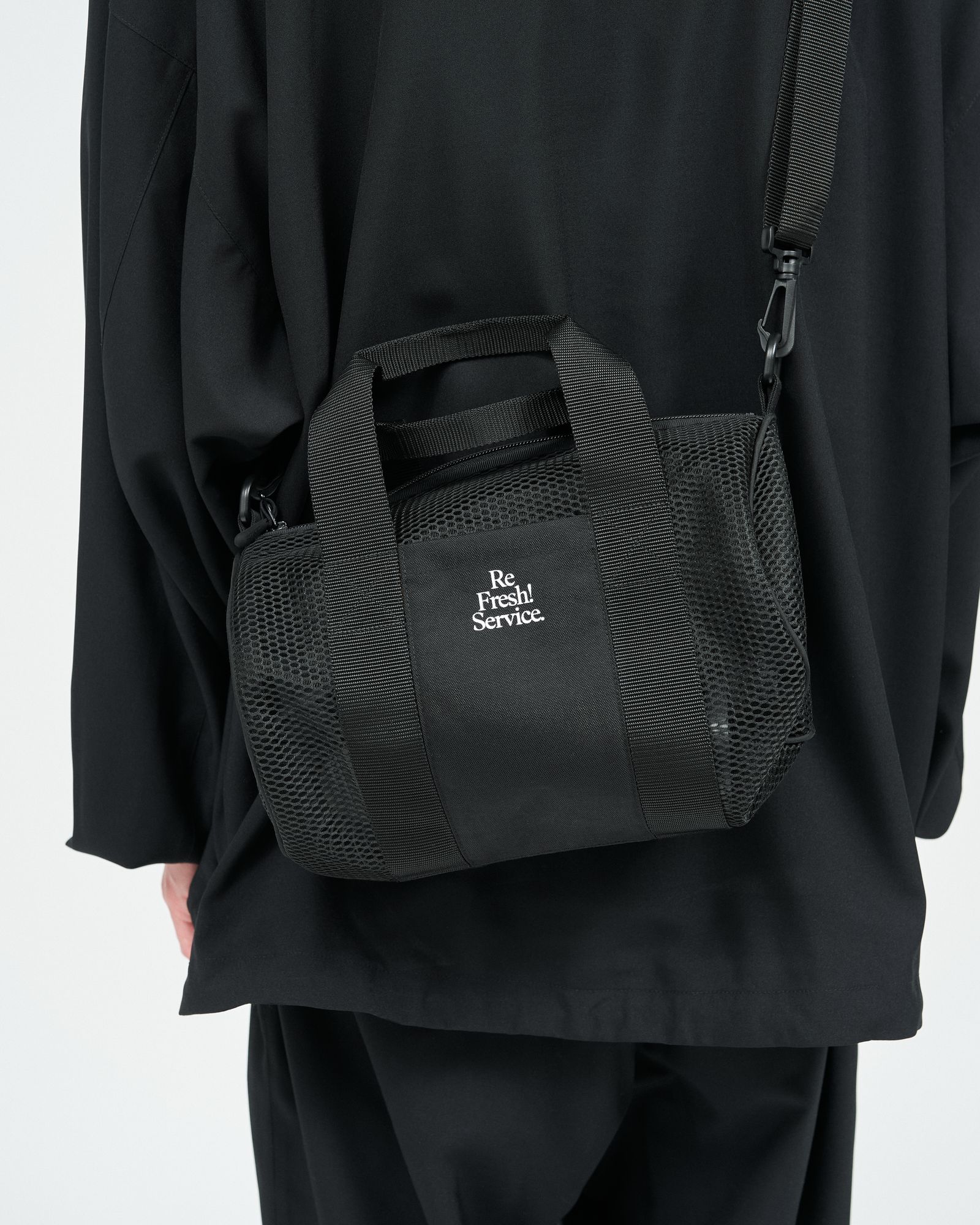 ReFresh!Service. MESH MINI DUFFLE BAG(FSR261-90277)BLACK☆3月28日(土)発売！