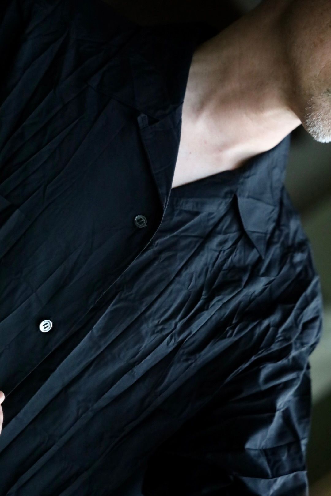 COMME des GARCONS HOMME 製品加工シワS/Sシャツ2025.5.2