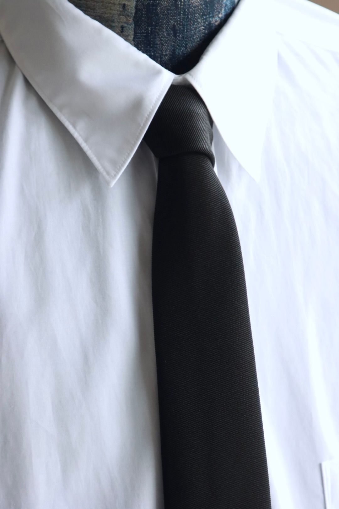 グラフペーパー 25AW Techno Wool Nylon Necktie(GU253-90320)BLACK☆9月27日(土)発売！