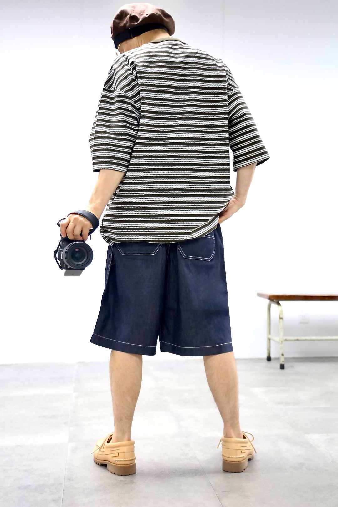 COMME des GARCONS HOMME 26SS ラッセルボーダーTシャツスタイル