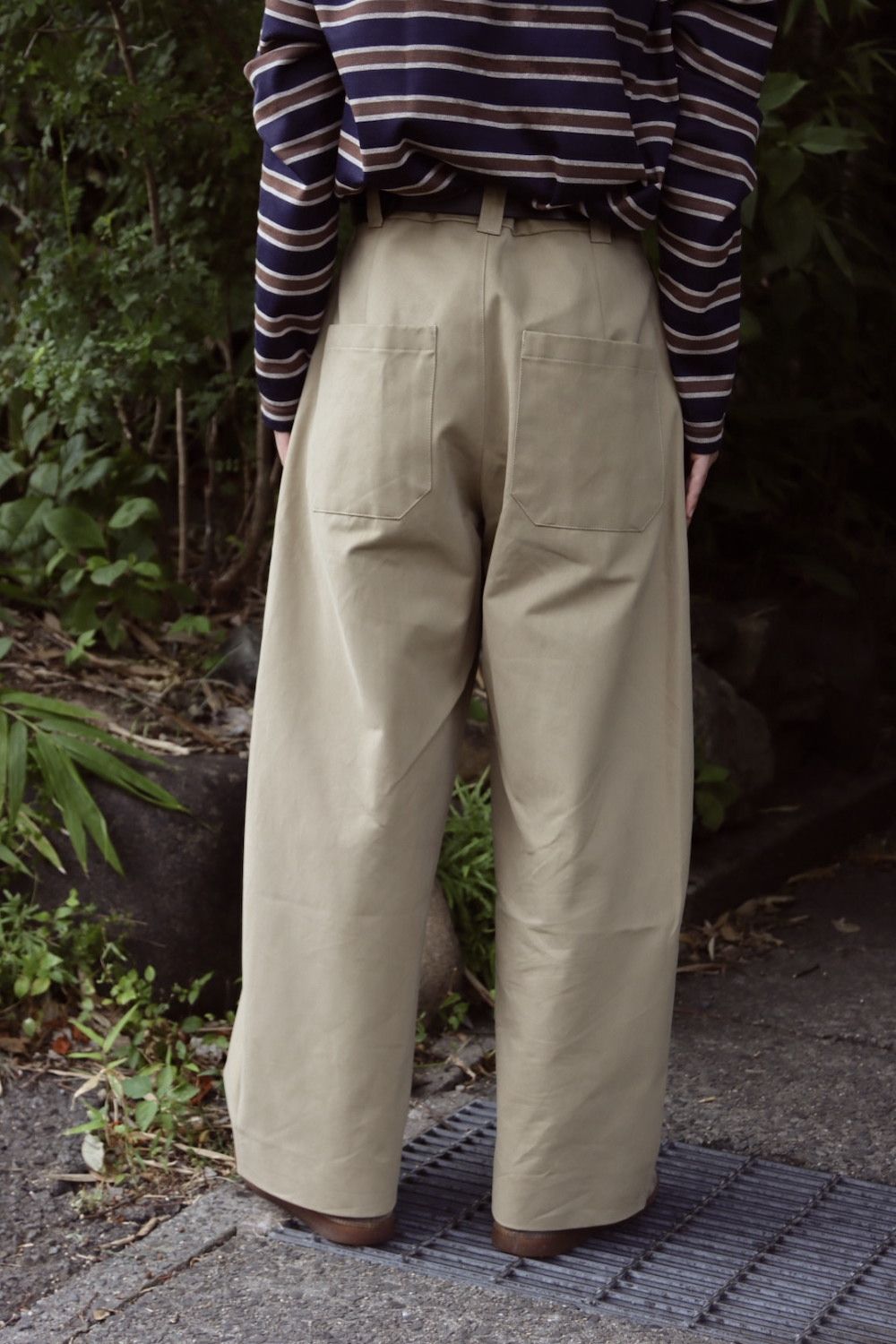 STUDIO NICHOLSON DEEP PLEAT VOLUME PANTS style. 2022.08.10. | 2694