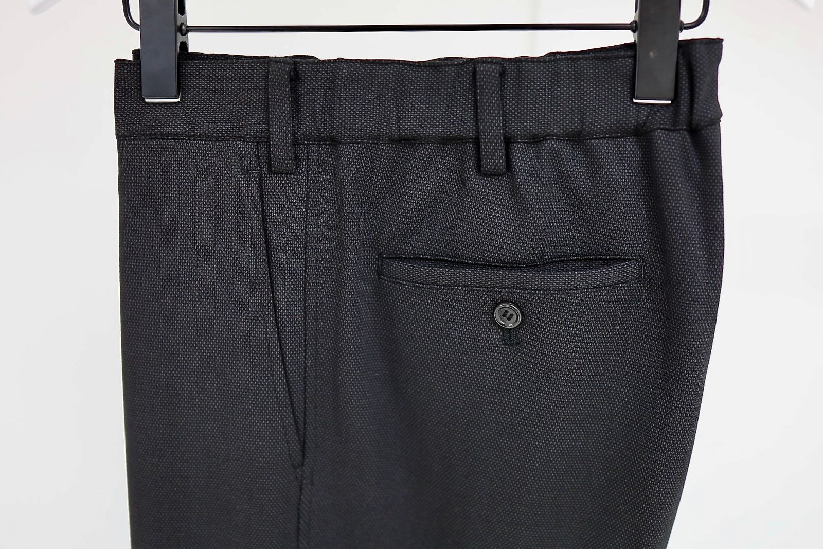 グラフペーパー 25AW SIDOGRAS Melange Ponte Wide Tapered Slacks(GM254-40051)BLACK☆11月29日(土)発売！