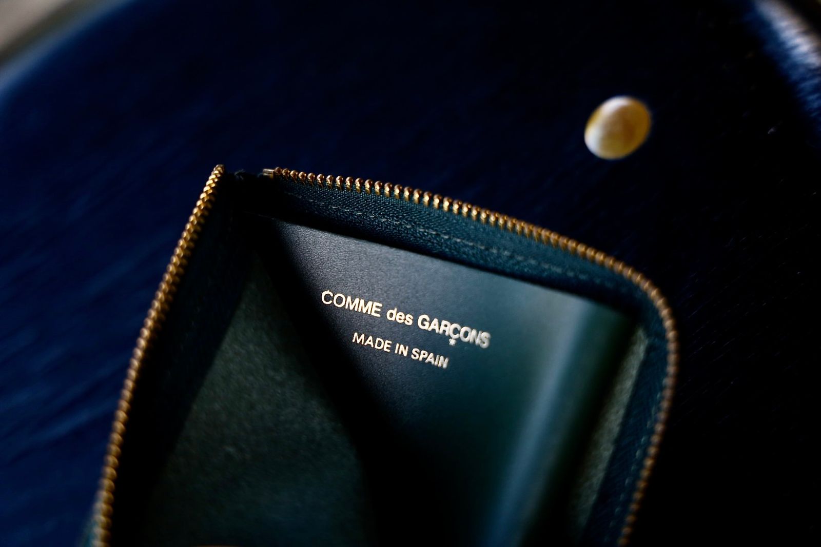 Wallet COMME des GARCONS - コムデギャルソン L字型ZIP財布