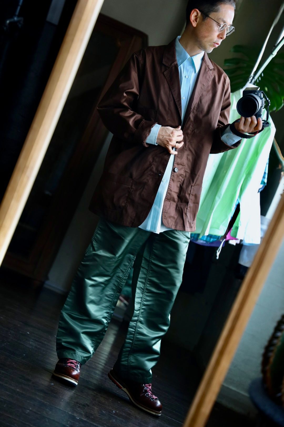 ファウンダ 25SS WORK JACKET(015FD251012)BROWN