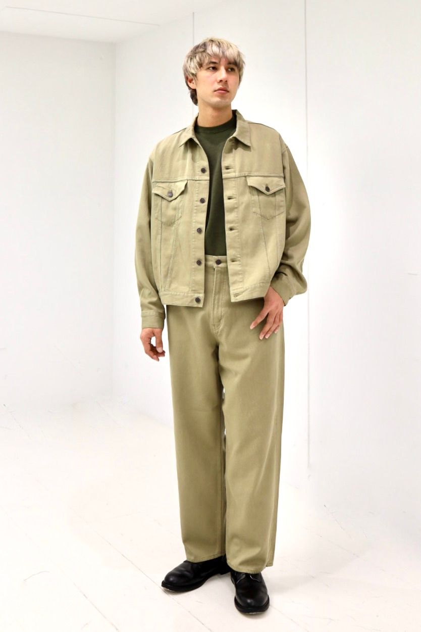 アプレッセ 2026 STYLE1 Washed Silk Cotton Pique Pants(26SAP-04-10)BEIGE☆2月21日(土)発売！