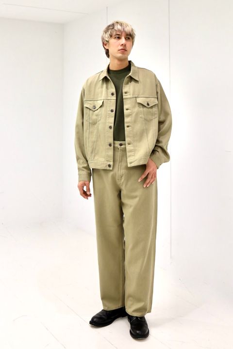 アプレッセ 2026 STYLE1 Washed Silk Cotton Pique 3rd Type Jacket(26SAP-01-20)BEIGE☆2月21日(土)発売！