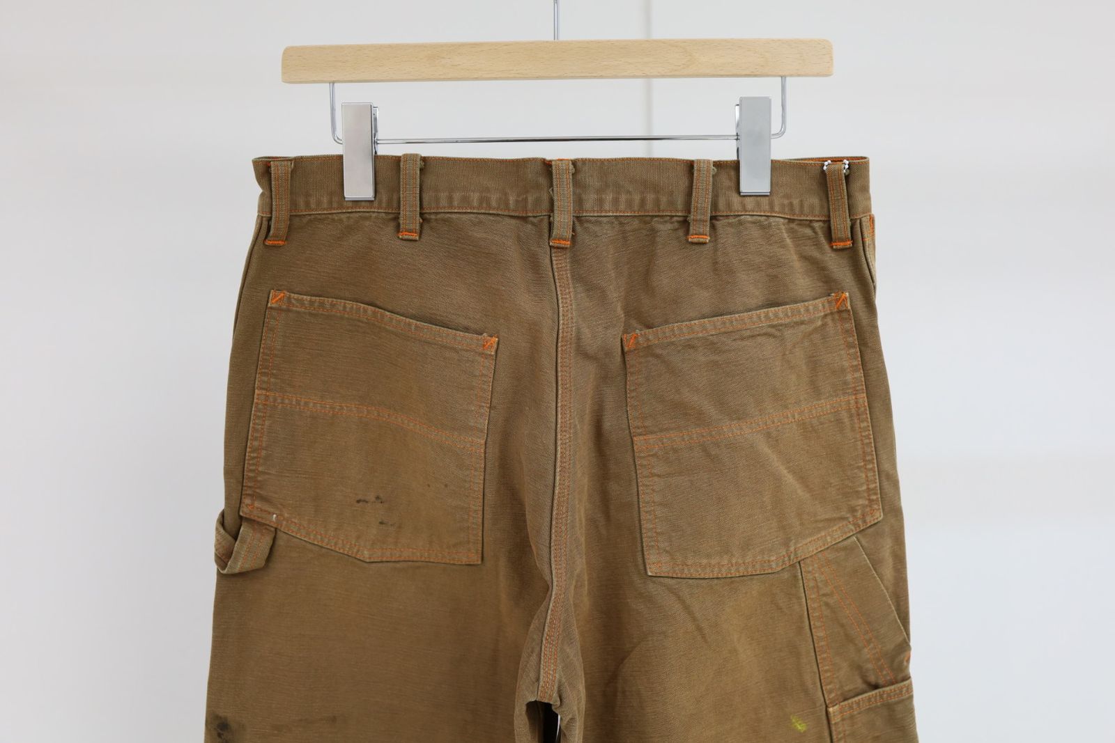 BOW WOW 26SS バウワウ BROWN DUCK DOUBLE KNEE PANTS AGED(BW261-BDDKP)BROWN