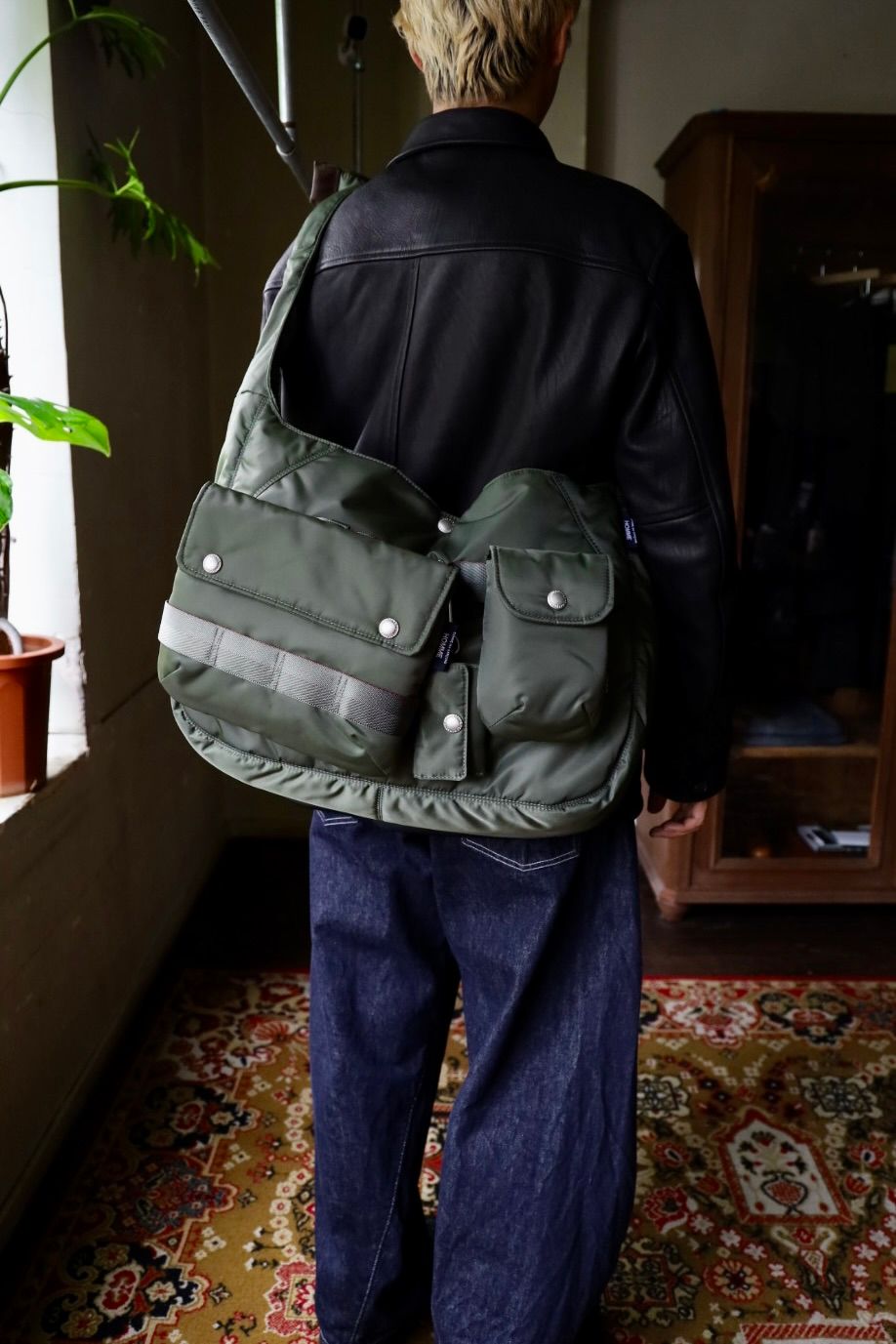 コムデギャルソンオム バッグ SHOULDER BAG(HR-K207-051)KHAKI☆10月2日(金)発売！