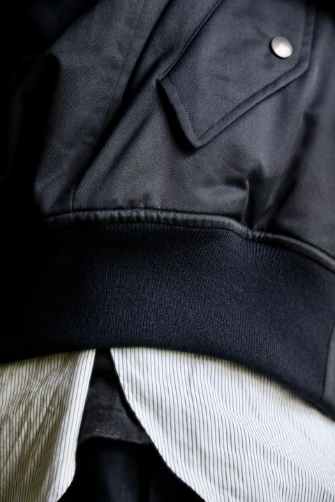 A.PRESSE Silk Padding Jacketスタイル2024.9.21.