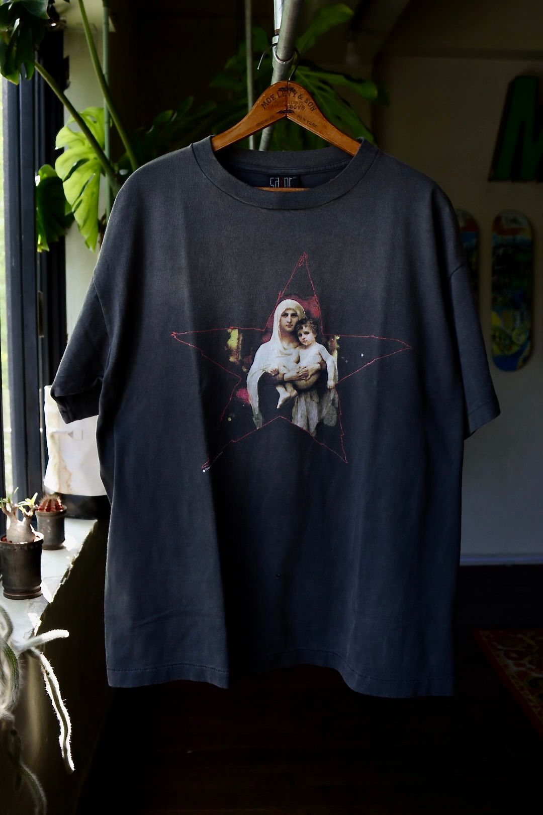 SAINT M×××××× - セントマイケル 23SS マリアTシャツSTR MARIA SS TEE