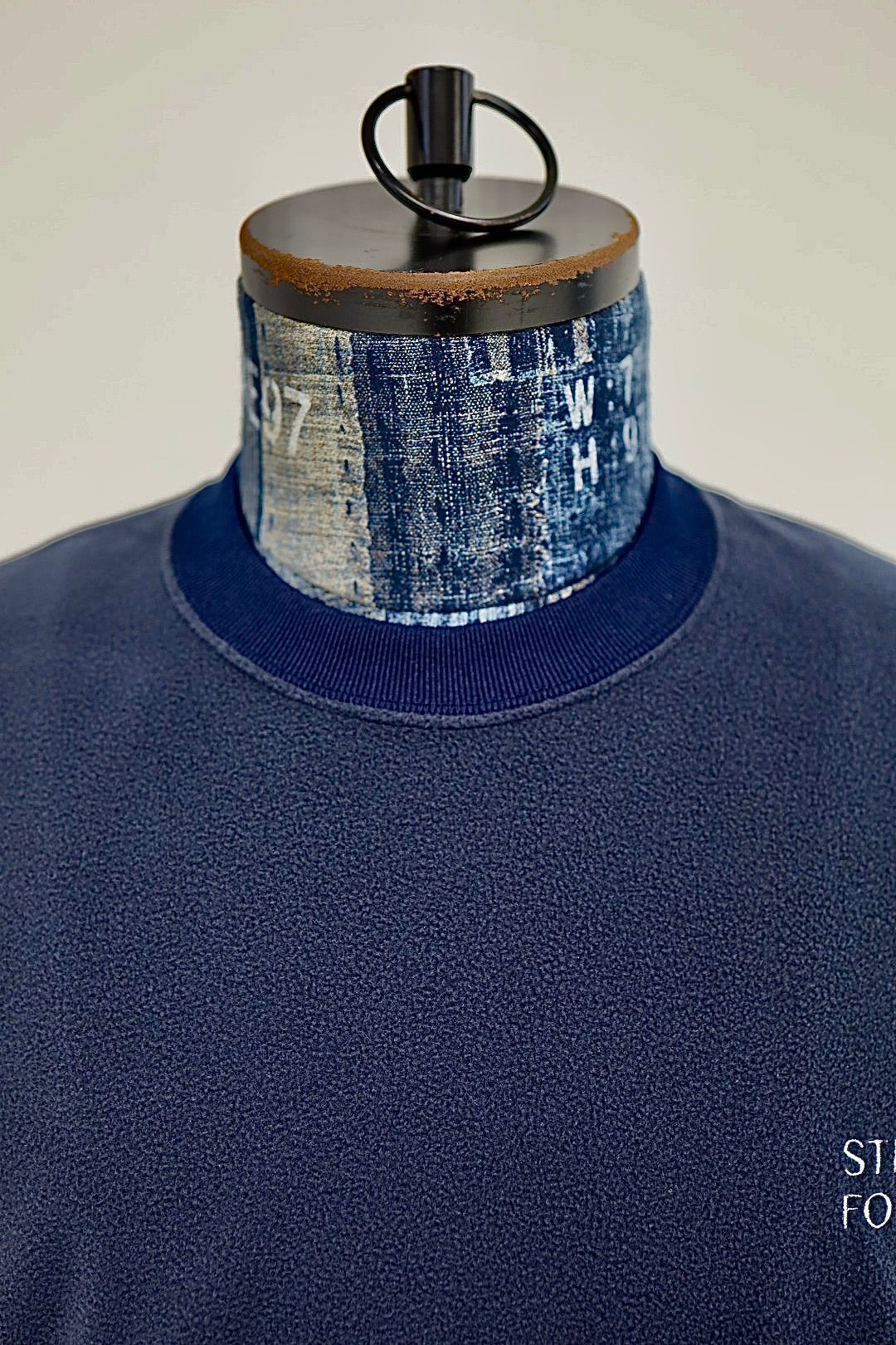 S.F.C 25FW SPOT エスエフシー FLEECE SUPER BIG LS ROUND TEE(SFCFW25CS01SP)Navy☆12月20日(土)発売！