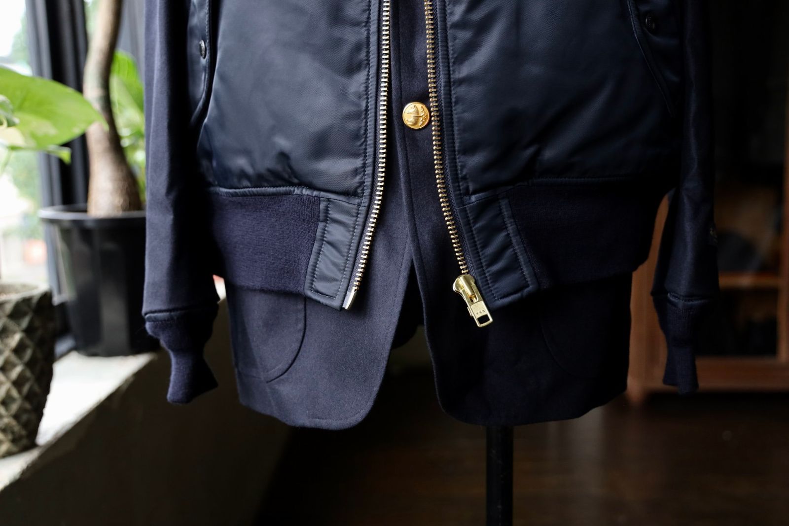 アイ ジュンヤワタナベマン BROOKS BROTHERSカスタマイズ ウールフランネルブレザー(WP-J907-100)NAVY×NAVY☆9月19日(金)発売！