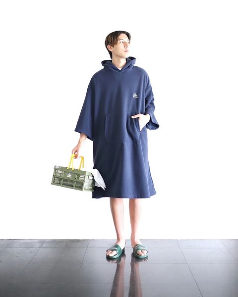 ReFresh!Service. リフレッシュサービス FLEECE SAUNA PONCHOスタイル