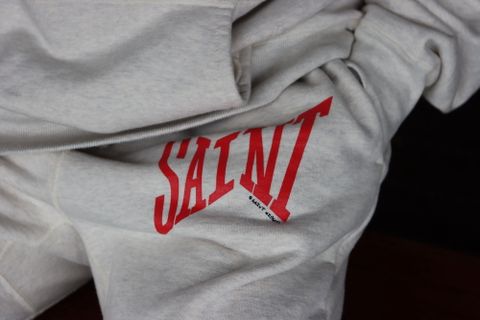 ©SAINT M×××××× HOODIE_LOGO(SM-A21-0000-033) style.2021.9.3.