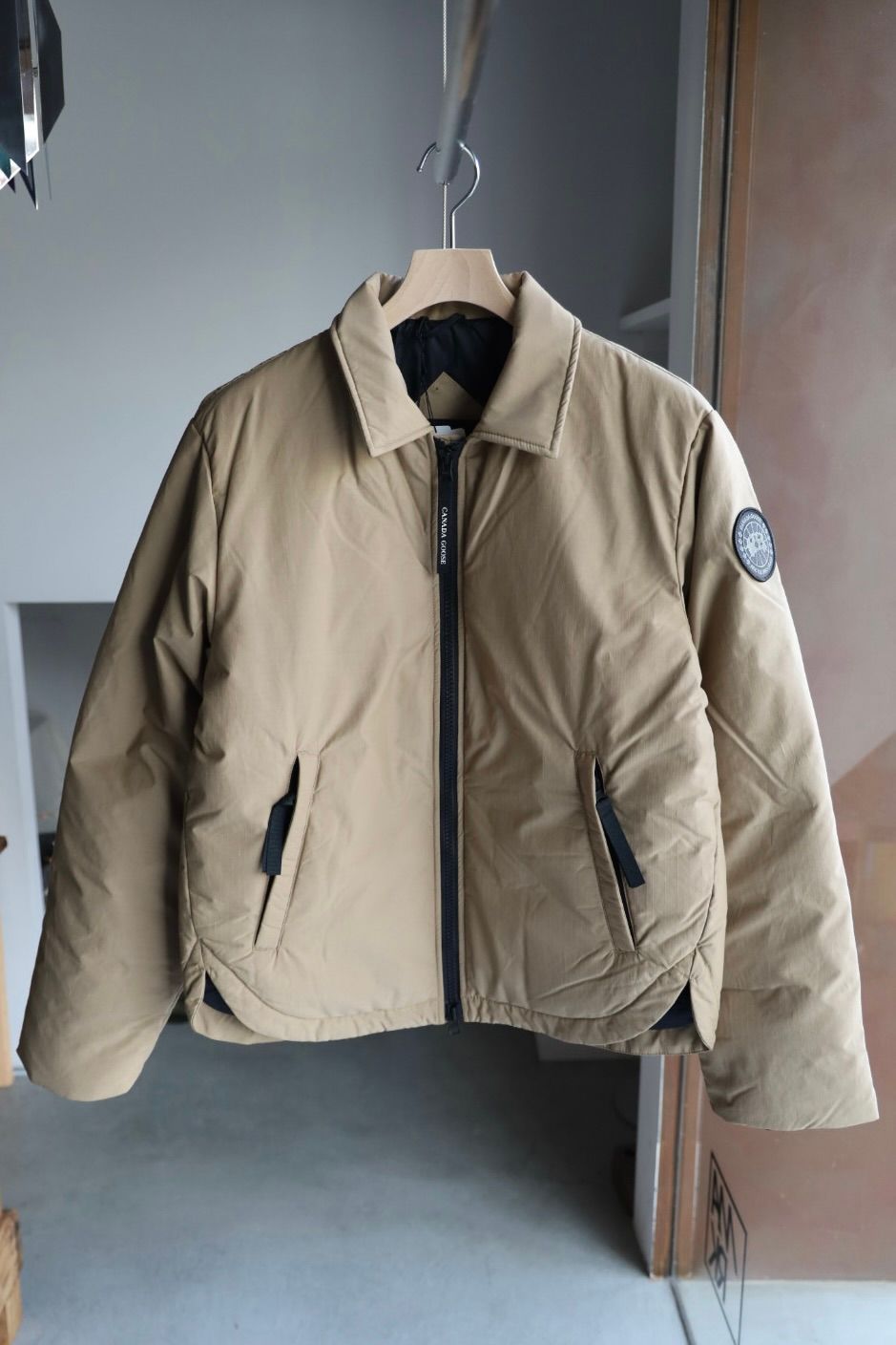 カナダグースメンズ ブラックレーベル Bernard Shirt Jacket Black Label Fusion Fit(2460MB)Tan☆新作発売！