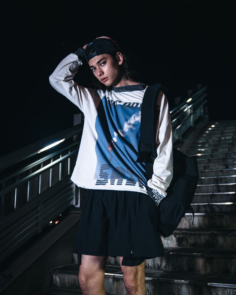 SAINT M×××××× - セントマイケル23AW GOING LS TEE (SM-A23-0000-013 
