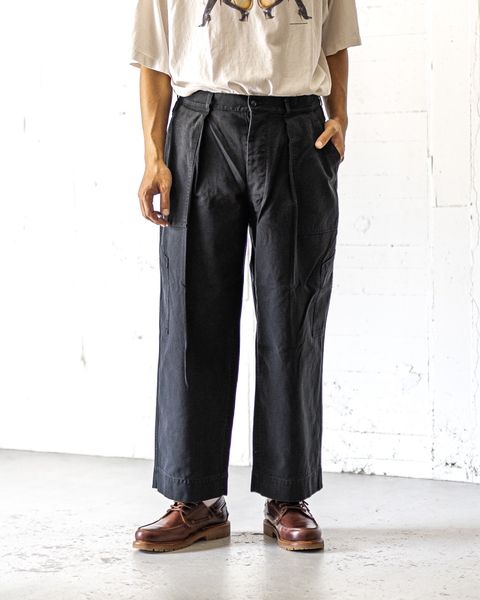 アプレッセ 2025 STYLE2  USAF Hemmed Bottoms(AP-4009)BLACK☆8月23日(土)発売！