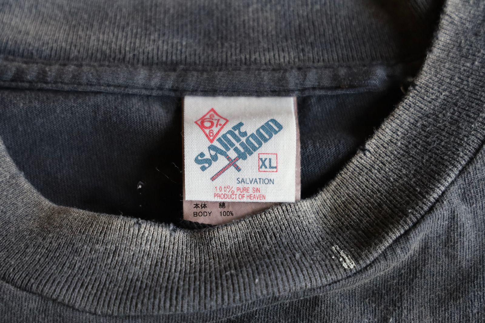 SAINT M×××××× - セントマイケル×ネイバーフッドコラボ L/S TEE