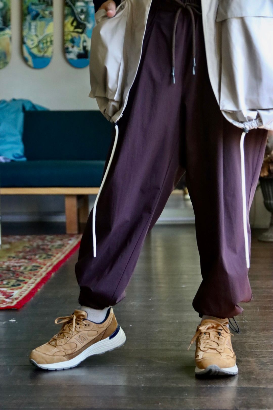 S.F.C 23FW 3LAYER JACKET"Greige"スタイル