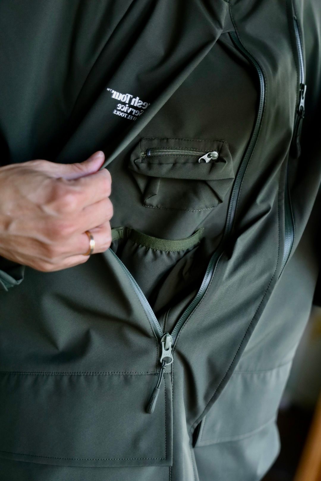フレッシュサービス  WATERPROOF TACTICAL SHELL(FSC253-30075) KHAKI★8月16日(土)発売！