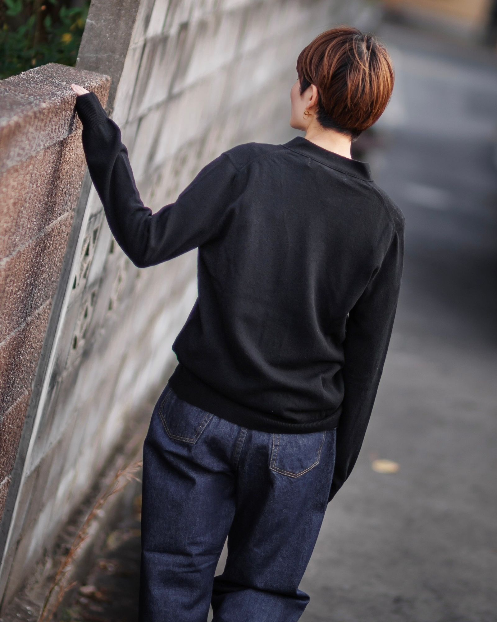 PLAYCOMMEdesGARSONSブラックハート PLAY COMME des GARCONS - プレイコムデギャルソン V-NECK