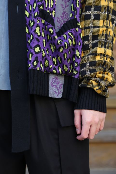 KIDILL×rurumu Drawcord Knit Cardigan(KL494) style.2021.2.21.