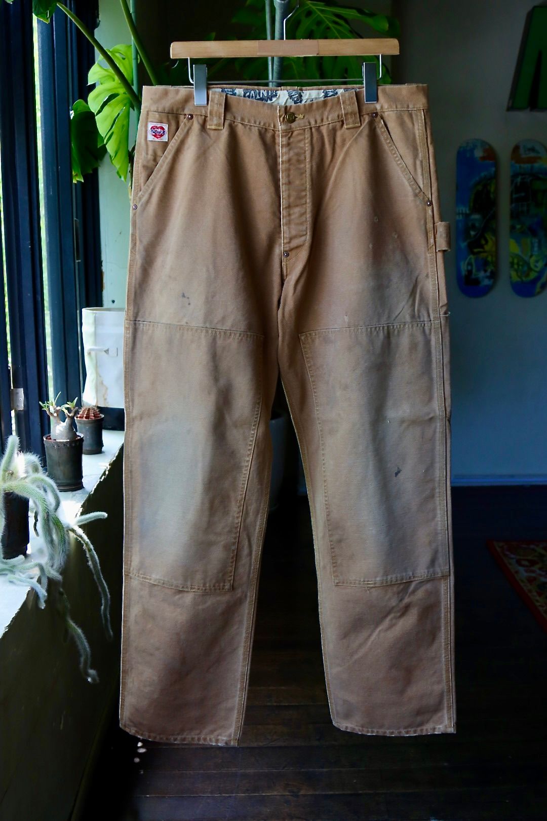 ©SAINT M×××××× - セントマイケル 23SS ペインターパンツDOUBLE KNEE  PANTS(SM-S23-0000-061)BEIGE※4月29日(土)発売！ | mark