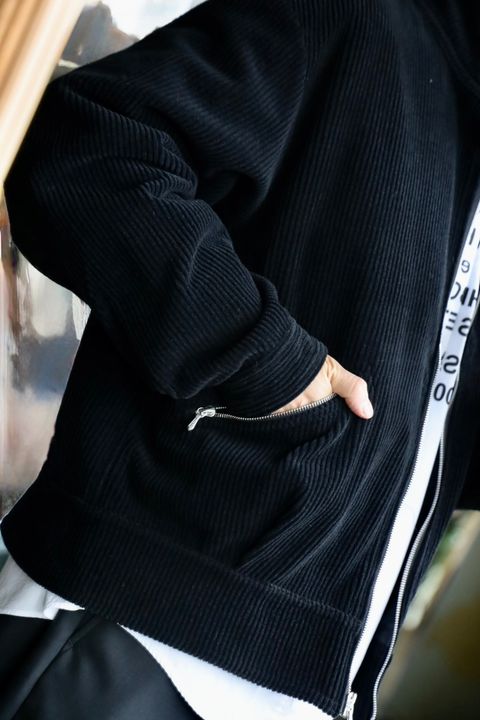 A.PRESSE Wool Corduroy Bomber Jacket 2025スタイル
